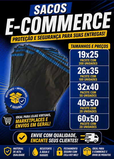 Sacos para E-commerce - Embala Gyn